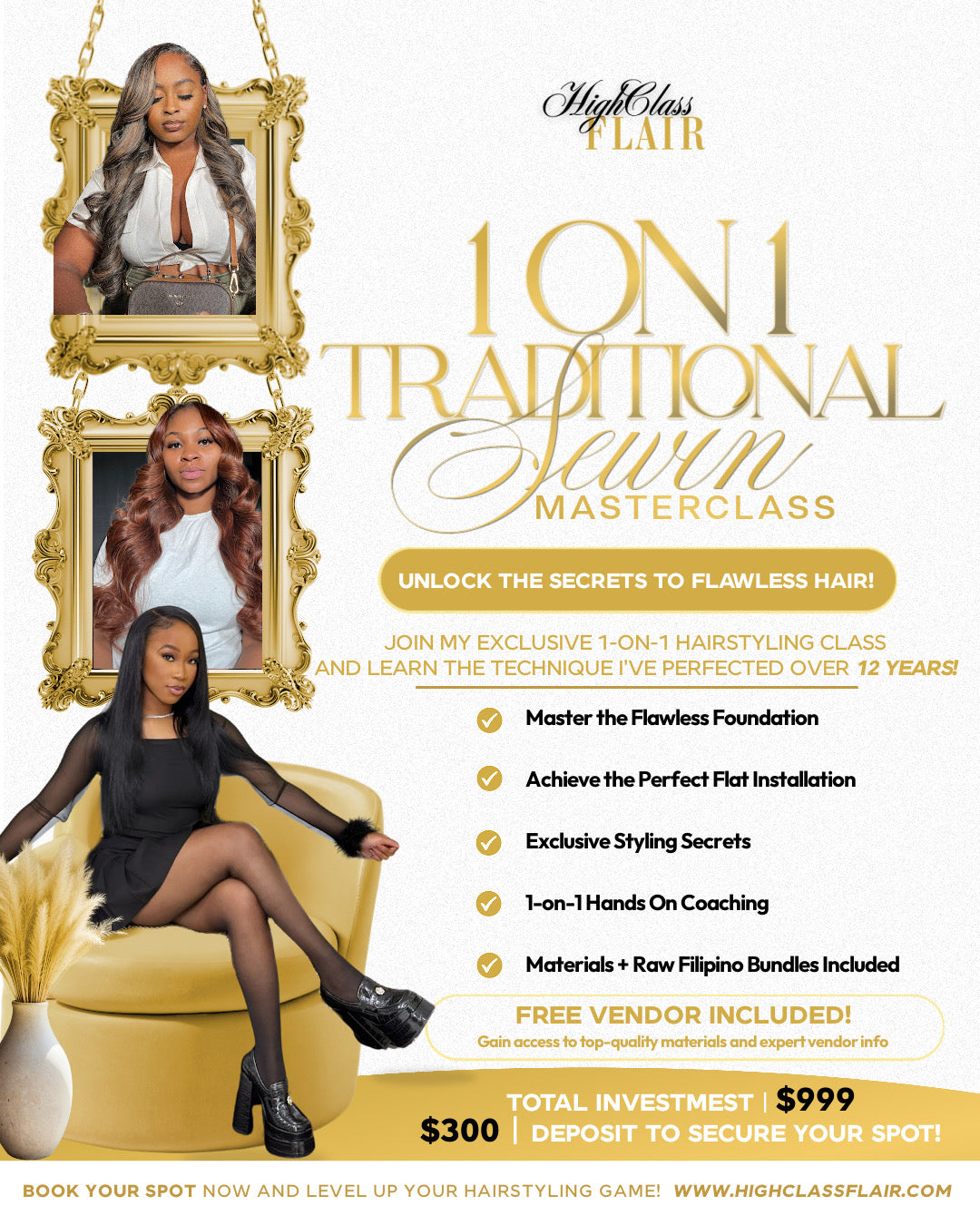 Highclassflair's Traditional Sewin Masterclass